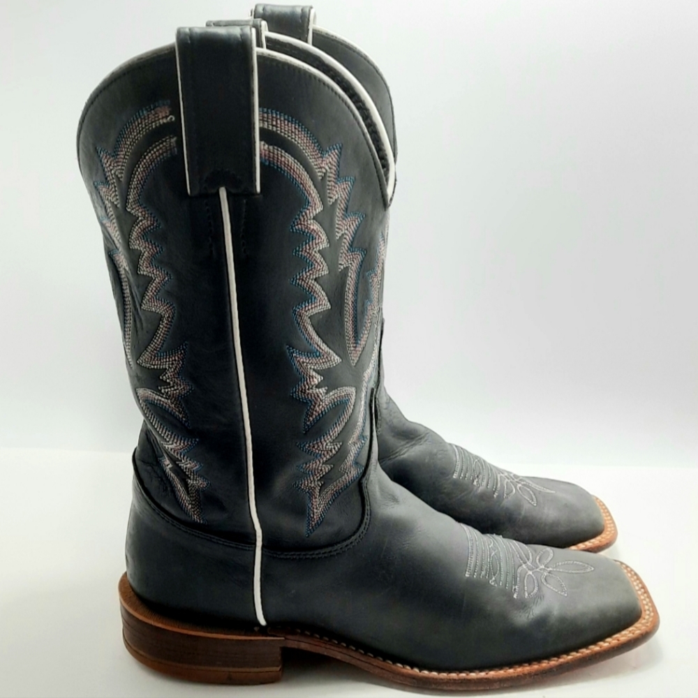 Justin BRL316 Kenedy Black Bent Rail Boot Women's 9.5